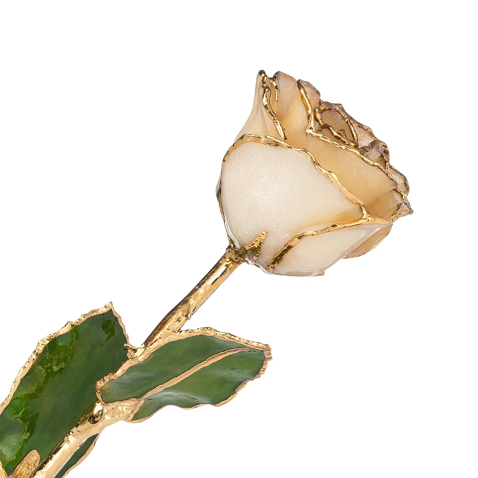 Image of 24K Gold Forever Rose - Diamond (April Birthstone)