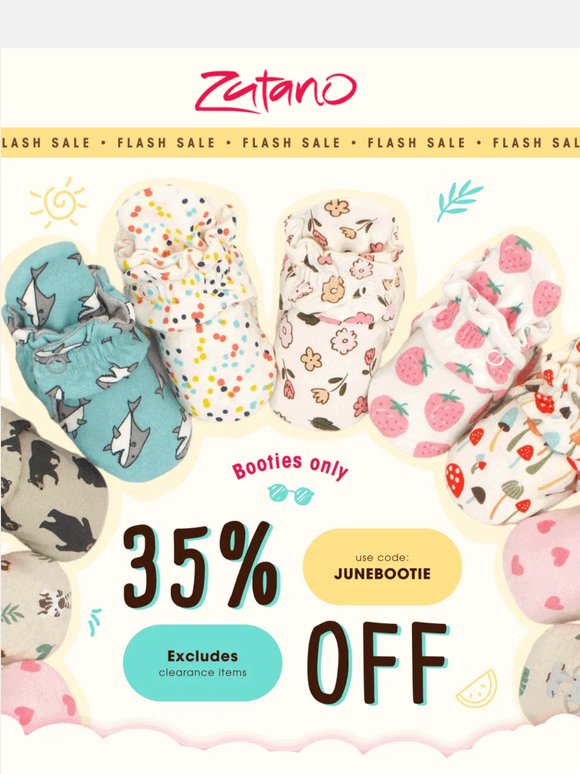 Our booties are 35% off ☀️