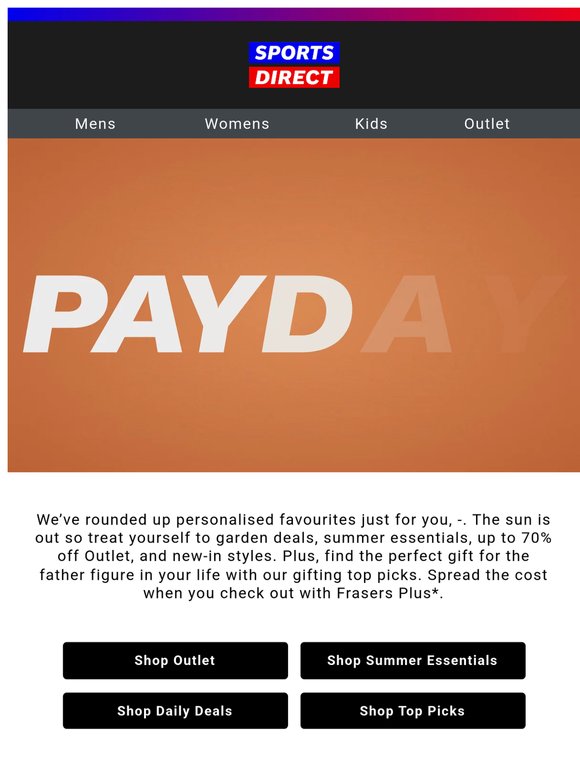 —, discover your Payday top picks