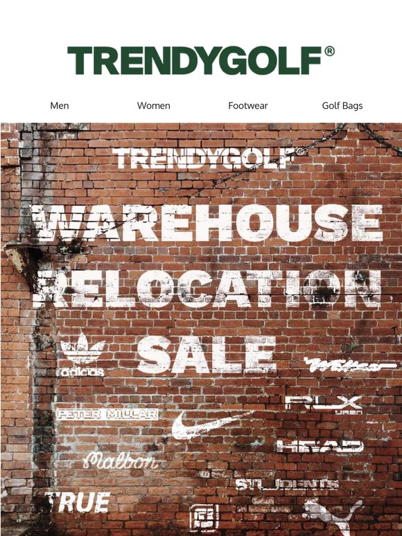 WAREHOUSE RELOCATION SALE