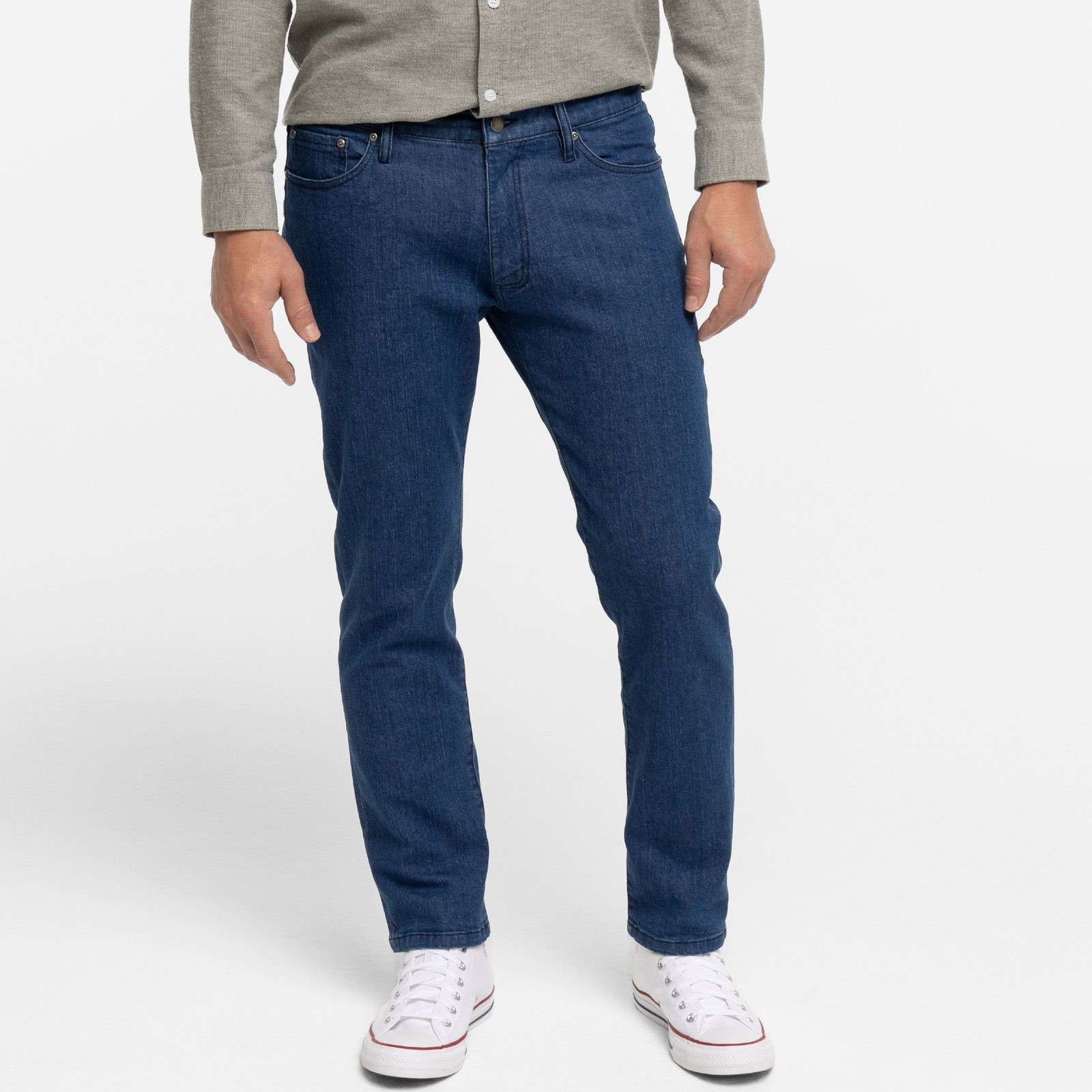 Image of Blue Wash Essential Jeans