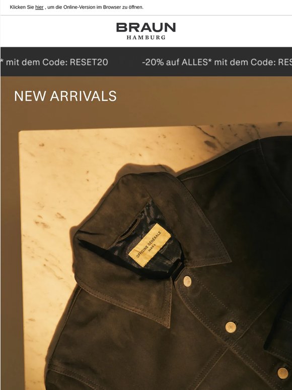 Für Sie ausgewählt: +100 New Arrivals
