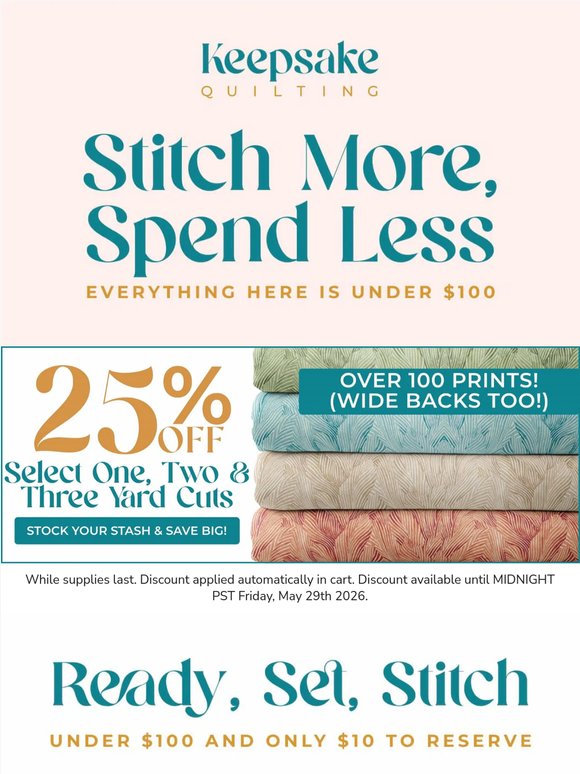 Stitch More, Spend Less🧵