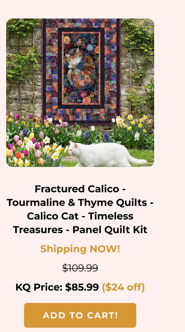 Fractured Calico Quilt Kit