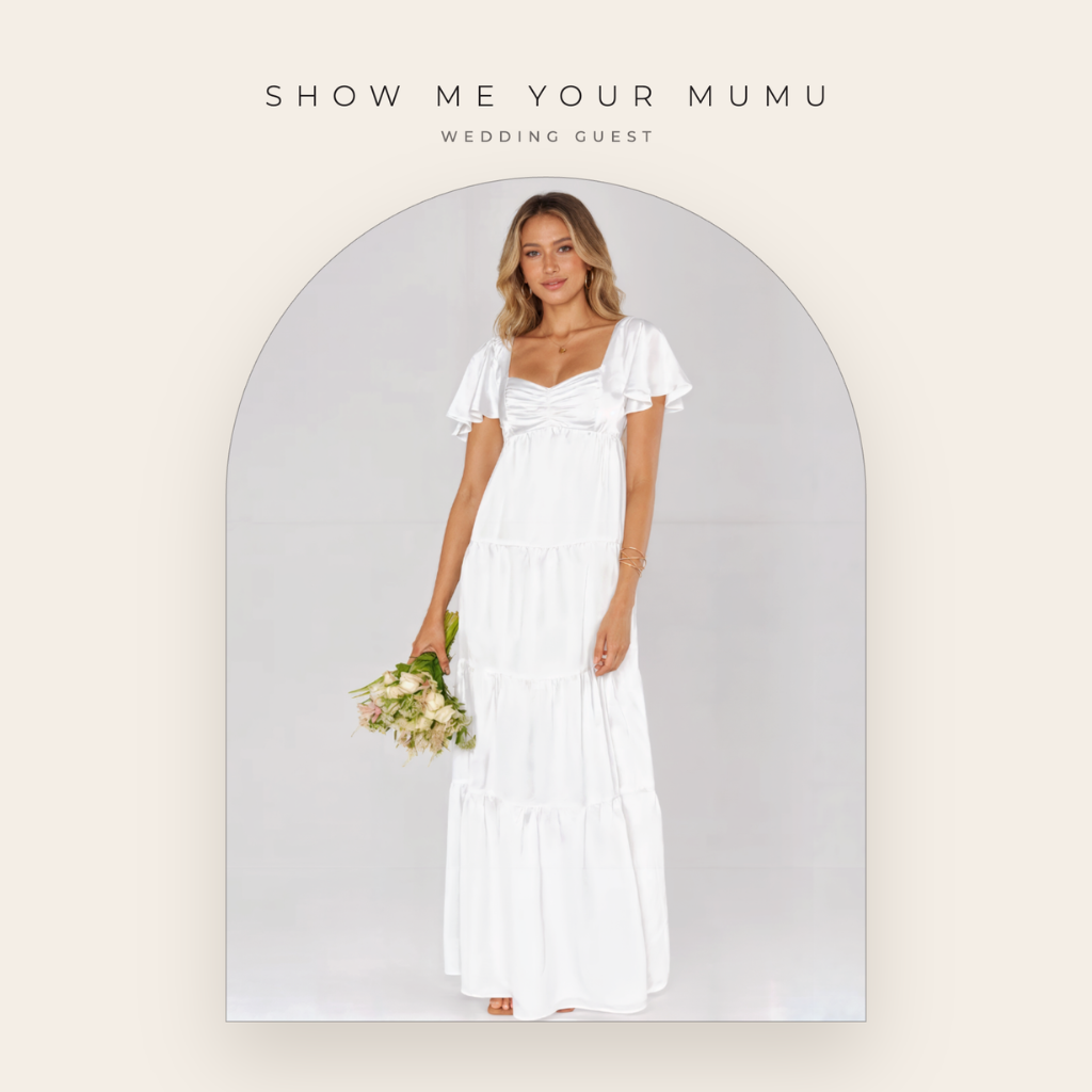 Show Me Your Mumu Wedding Guest Drop at Century 21 NYC — $49.99 each, up to 85% off retail. In store today at 22 Cortlandt Street.