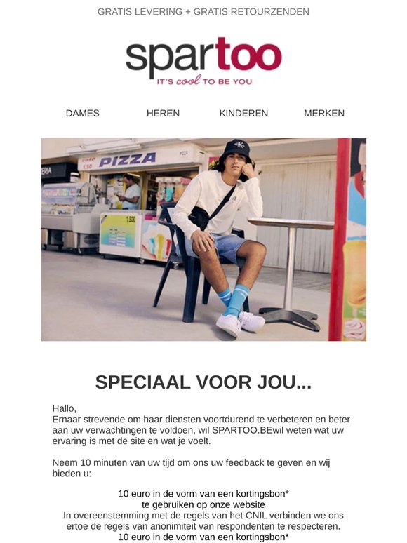 Jouw mening is van belang voor ons | 10 euro korting*
