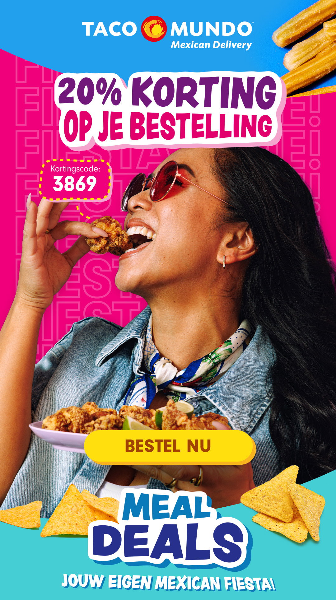 Krijg nu 20% korting op je bestelling! Gebruik de code: 3869