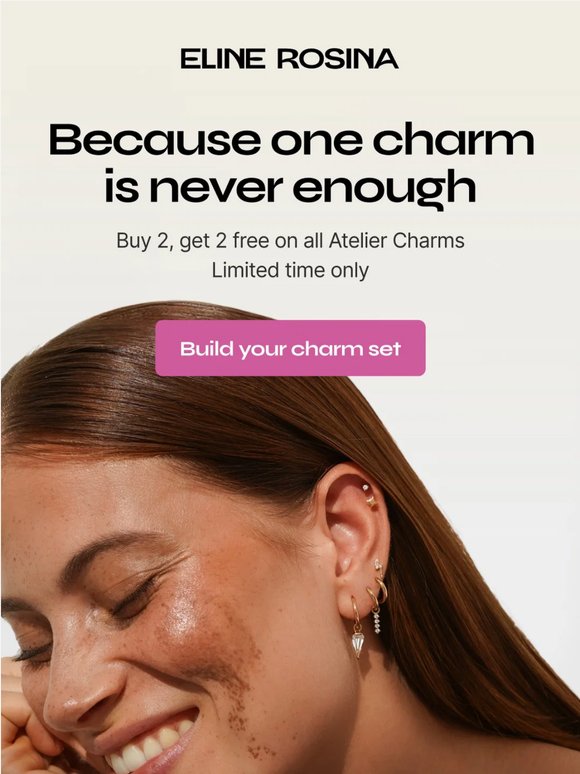 Buy 2, get 2 free on all Atelier Charms