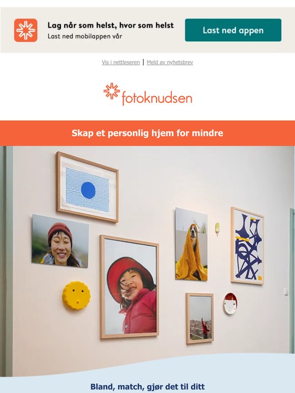 Heng de gode øyeblikkene på veggen 🏠