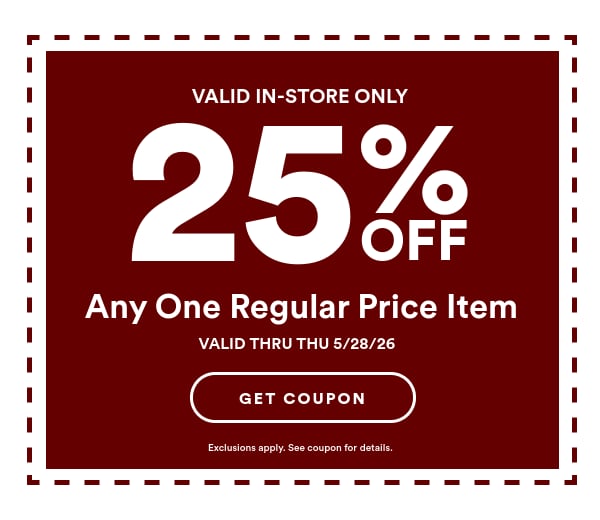 Coupon shown - Click here to get your coupon - Exclusions apply. See coupon for details.