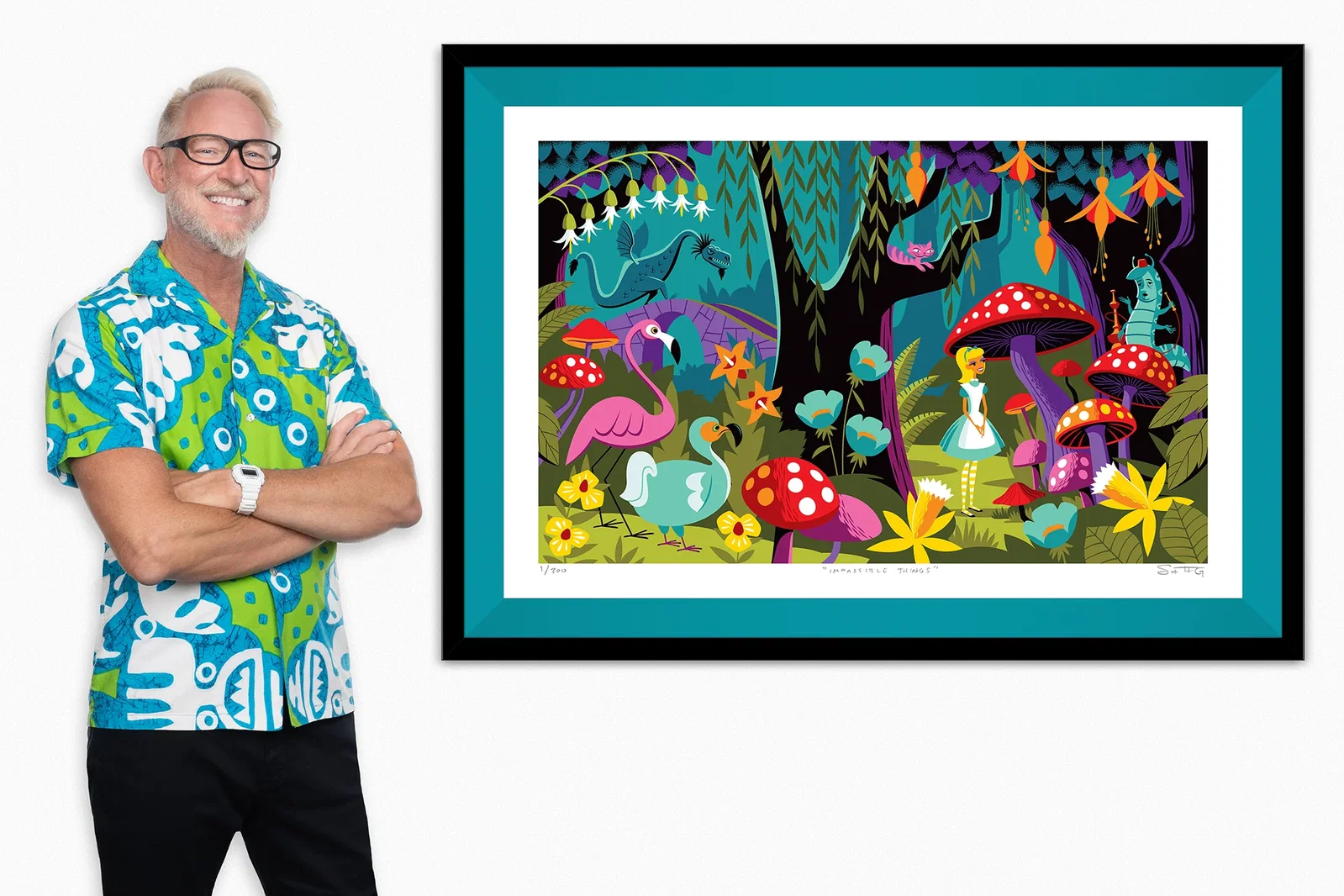 Image of "Impassible Things" Fine Art Print | Alice's Adventures in Wonderland