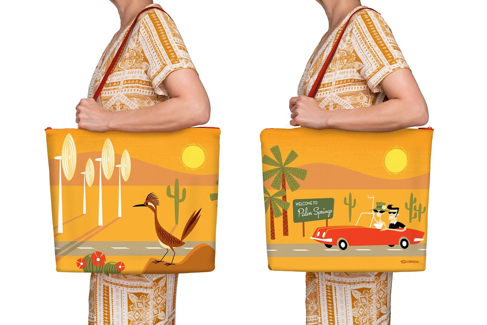 Image of "Welcome to Palm Springs" Tote Bag