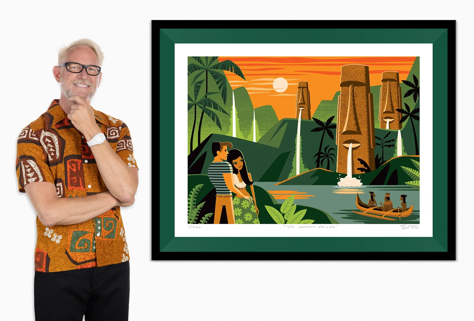 Image of "The Uncanny Valley" Fine Art Print