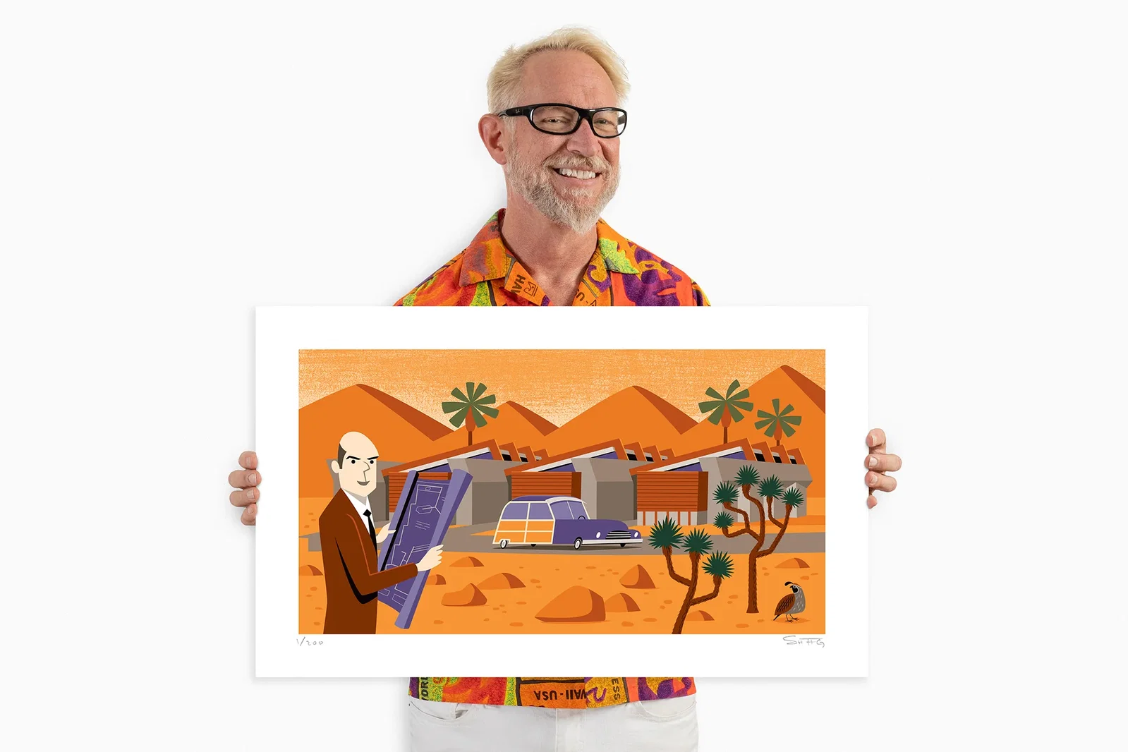 Image of "Stick to the Plan" Fine Art Print | John Lautner's "Lautner Compound"