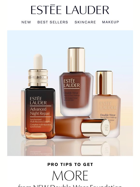 Pro Prep Tips ✨ New Double Wear Foundation