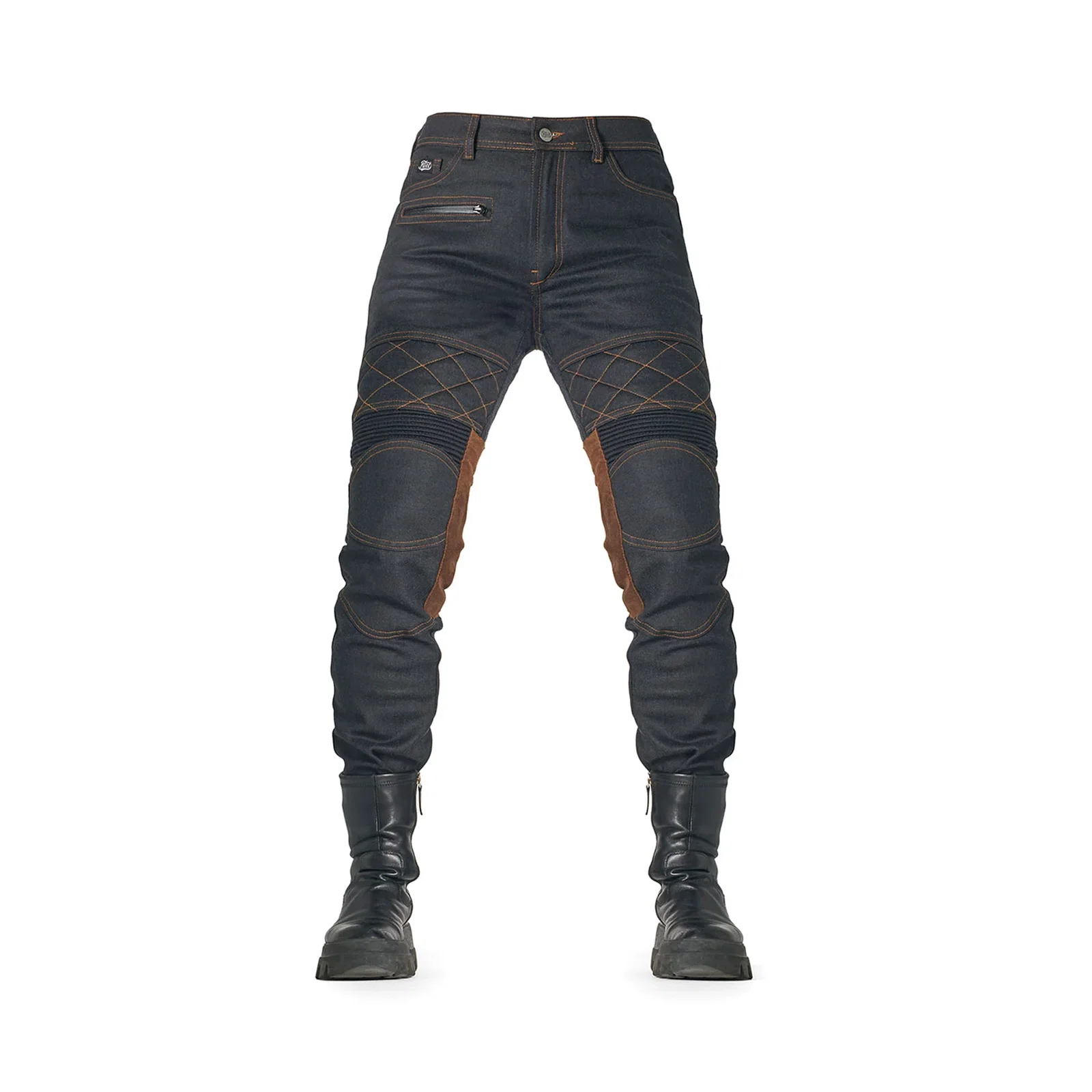 Image of Fuel Woman Motorradhose Sergeant 2.0 Waxed Denim
