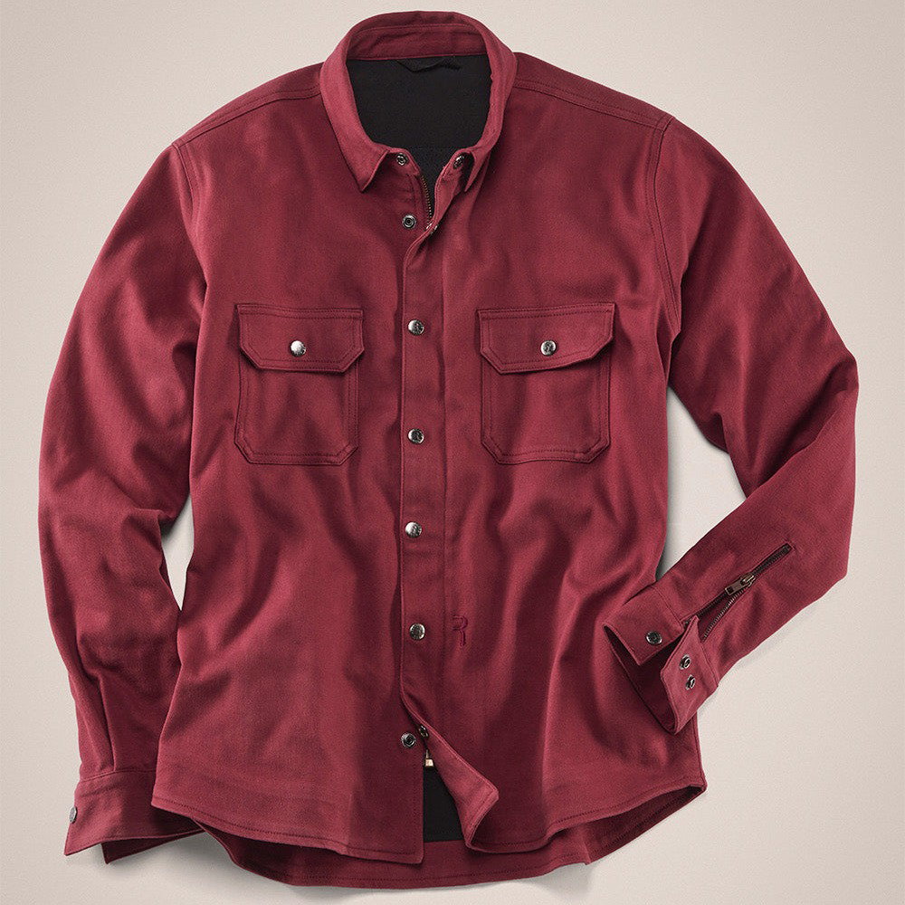 Kingston AAA+ Motorradhemd Rhubarb Red
