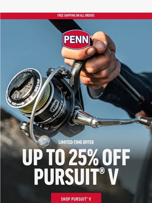 3 DAYS LEFT 🚨 Up to 25% Off NEW Pursuit® V!