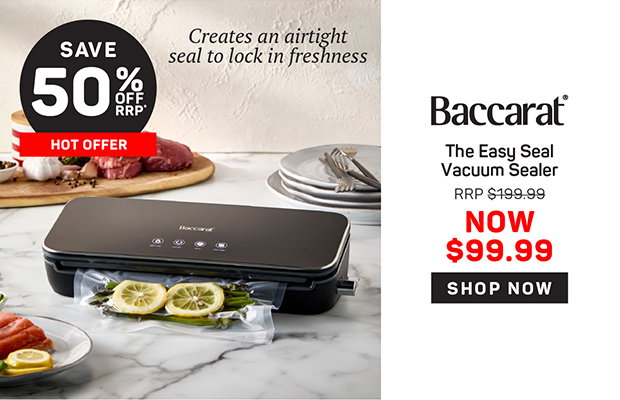 Baccarat The Easy Seal Vacuum Sealer