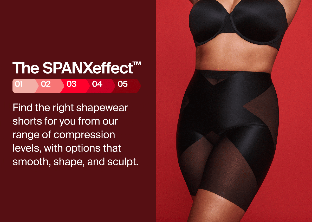 The SPANXeffect helps you find the right shapewear