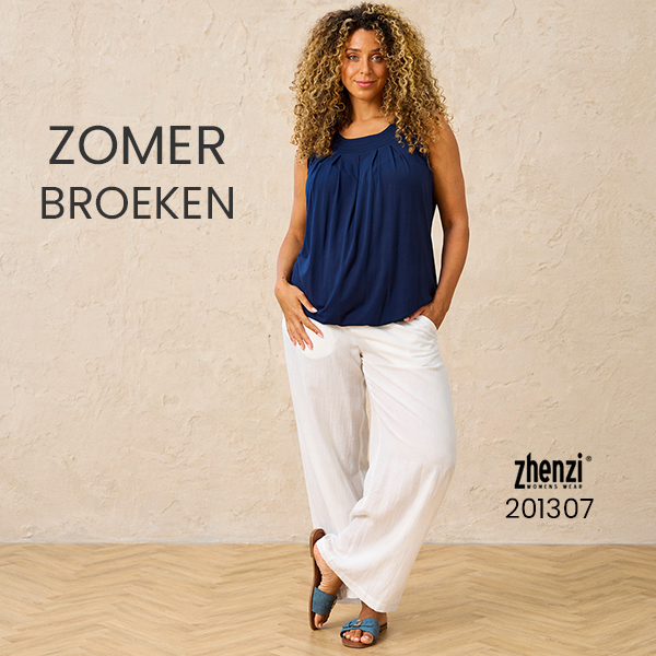 Zomerse broeken met korting
