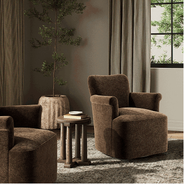 Camellia Swivel Chair