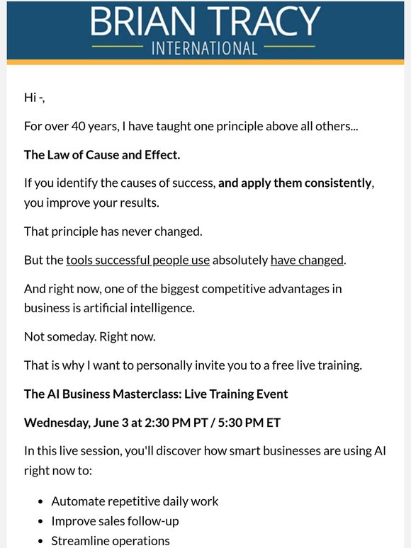 Something big is happening in business right now...