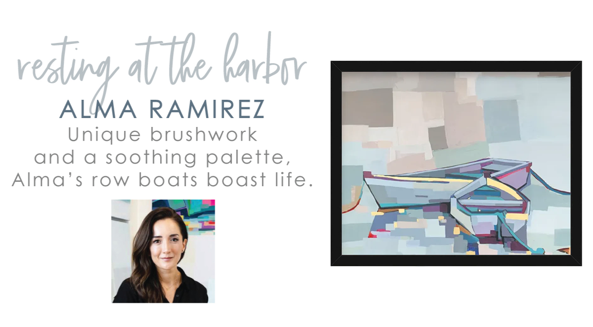 Shop Resting at the Harbor by ALMA RAMIREZ