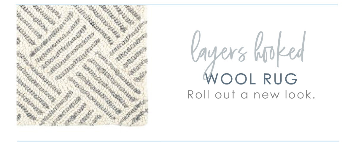 Shop The Layers Hooked Wool Rug by Dash & Albert