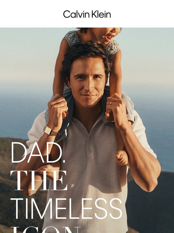 Dad. The Timeless Icon.