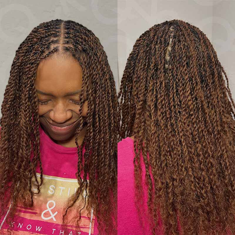 Member Sale|Mix #4/30 Afro kinky Bulk Human Hair