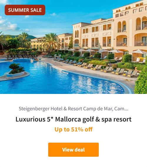 Luxurious 5* Mallorca golf &amp; spa resort
