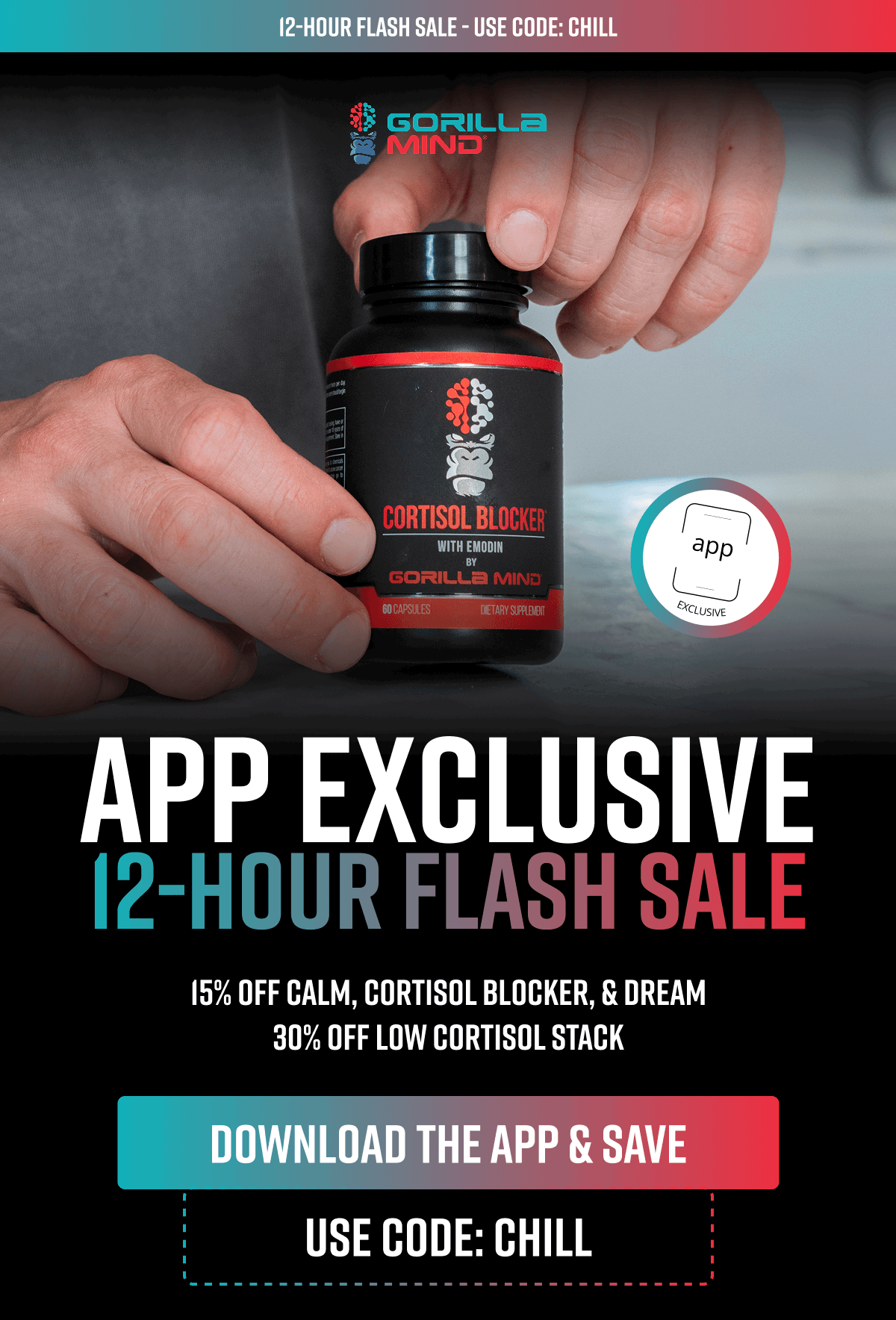 Download The App & Save - Gorilla Mind