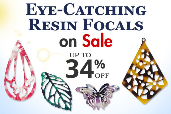Eye-Catching Resin Focals on Sale - up to 34% off