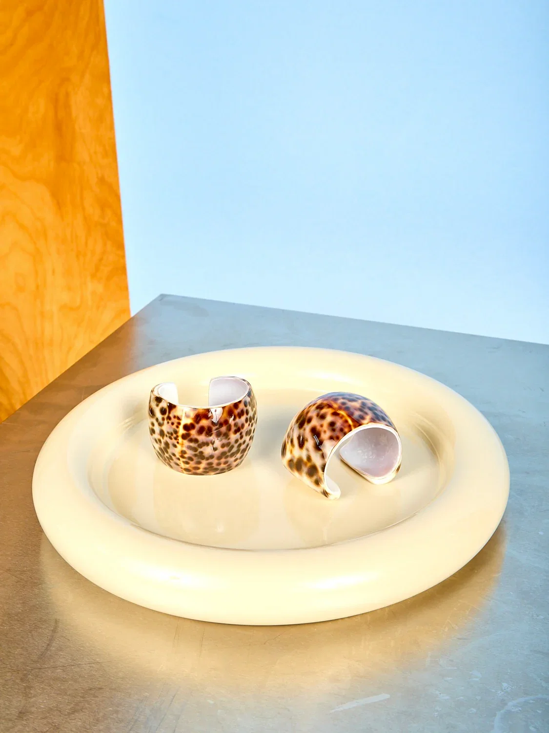 Image of Cowrie Shell Napkin Ring Set