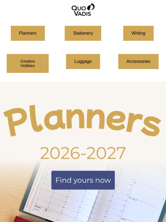 Planner season has officially begun ✨