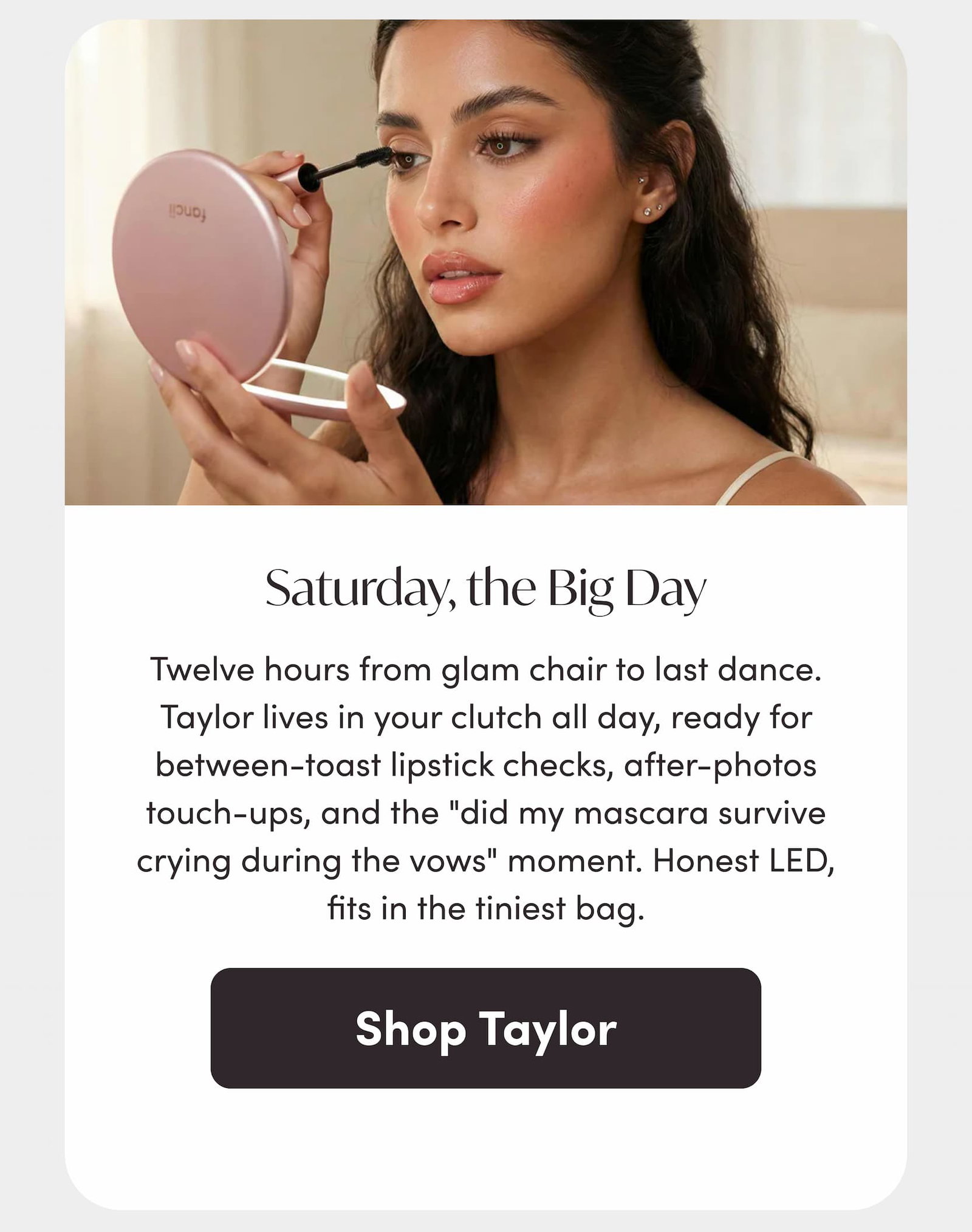 Saturday, the big day