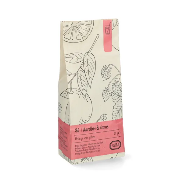 Erdbeere Zitrus, Eistee-Mischung, 75 g