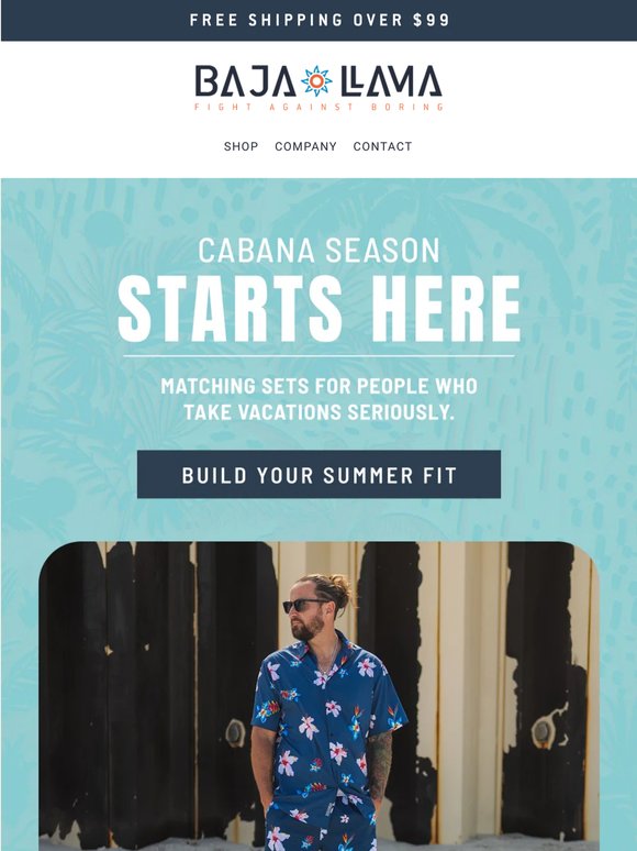 Your Weekend Uniform Has Arrived