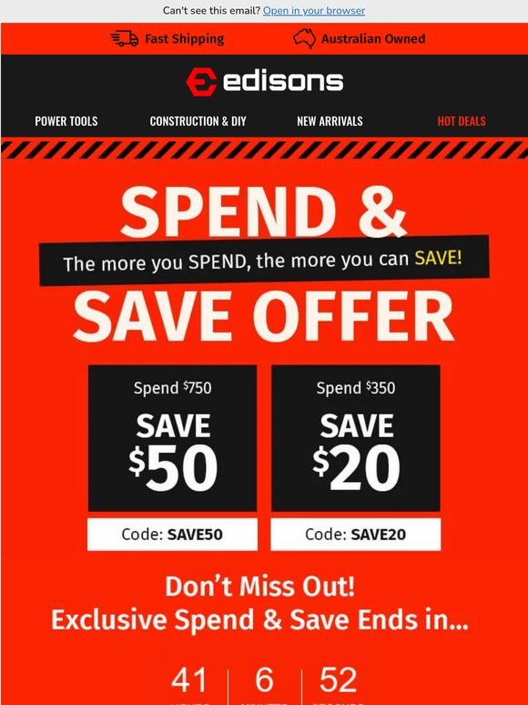 Did Someone Say $50 Off? 👀