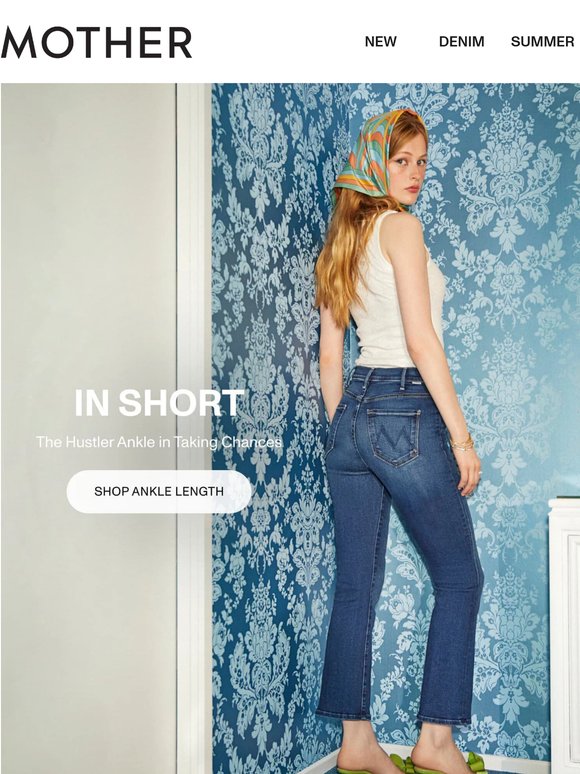 ANKLE LENGTH JEANS