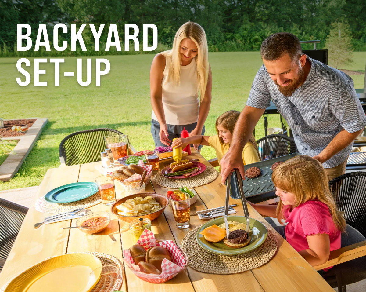 Backyard Set-Up
