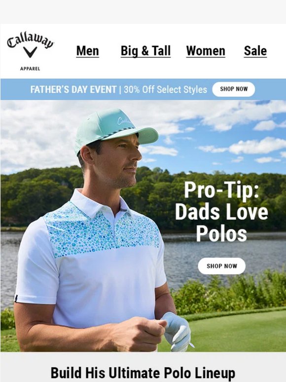Weekend Plans? Find His Next Go-To Polo