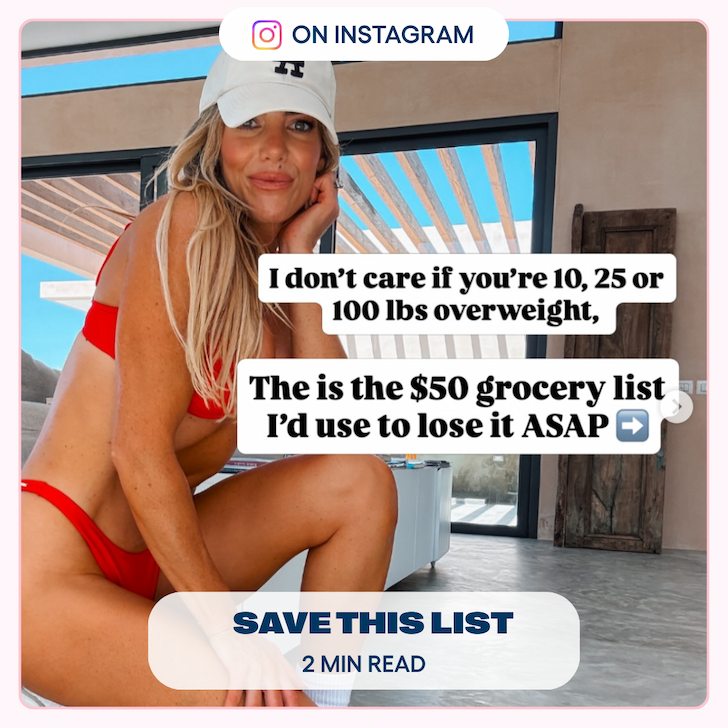 grocery list