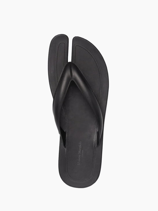 Black Tabi Flip-Flops Minimalist Sandals
