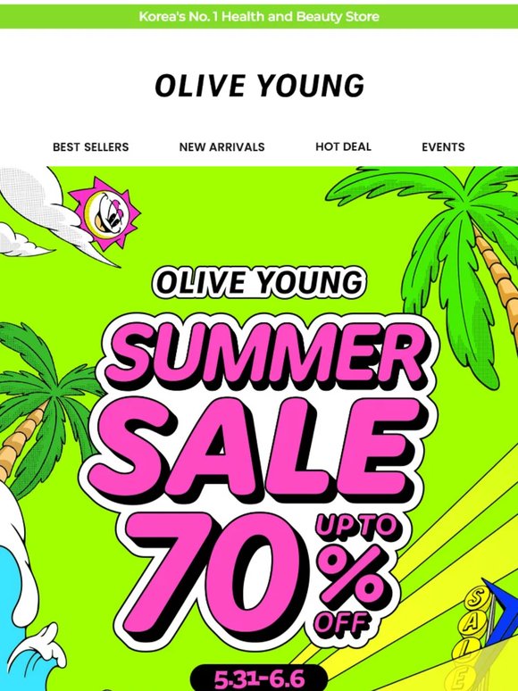 🎉OLIVEYOUNG SALE is here🎉
