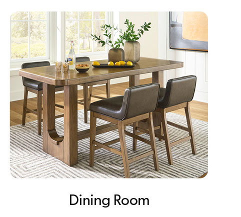 Click to shop dining room