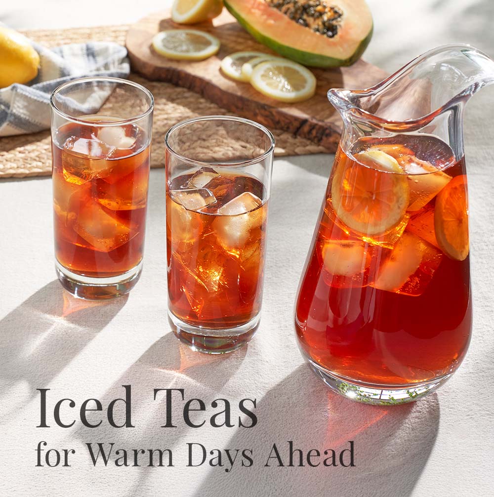 Iced Teas for Warm Days Ahead