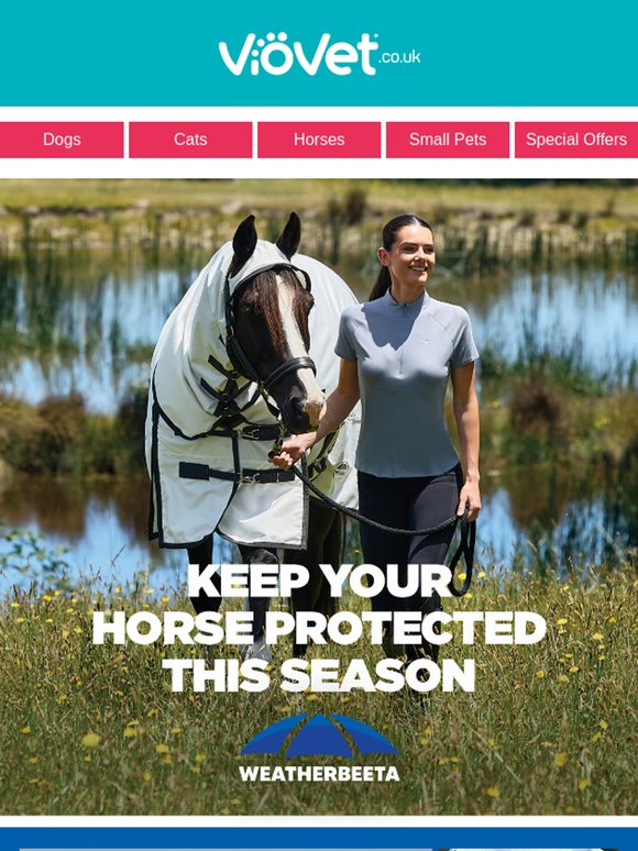Keep your horse protected this season 🐴🛡️