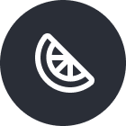 lime wedge icon